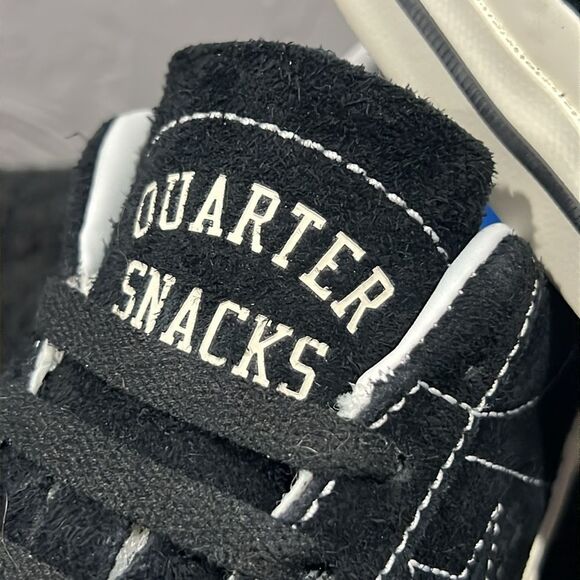 🔥🔥 Converse CONS X Quartersnacks One Star Pro Sneakers Black Size 6.5 - PERFEC - Picture 3 of 15